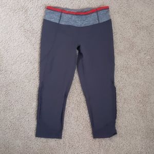 Lululemon luxtreme running capris cropped leggings